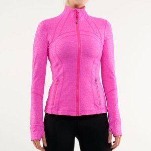 Lululemon Define Jacket - Heathered Pink - Size 6
